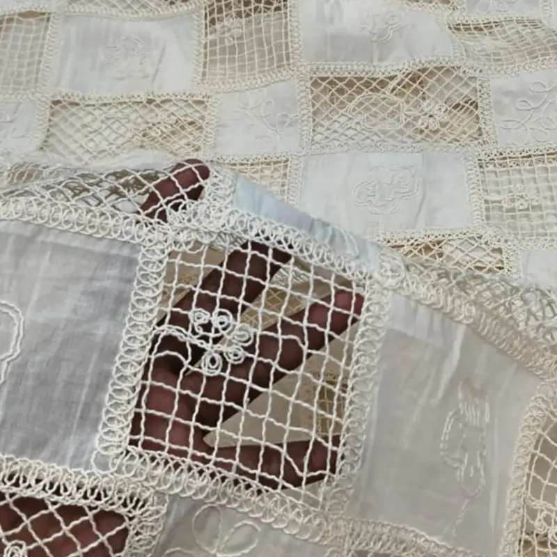 Cutwork Applique Fabric view 3