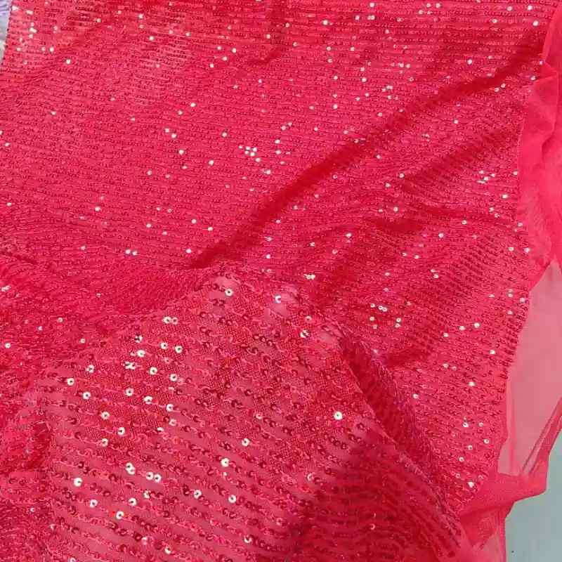 Net Sequin Fabric view 3