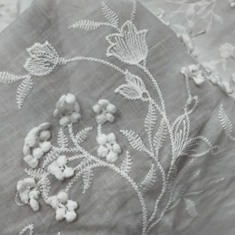 Floral 3D Fabric view 3