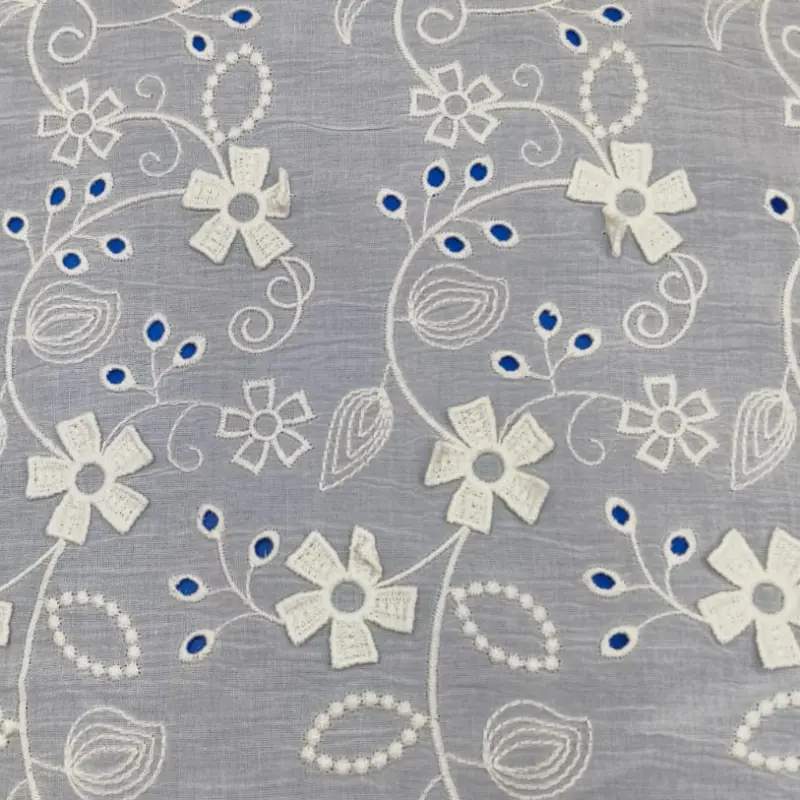 Floral 3D Fabric view 4